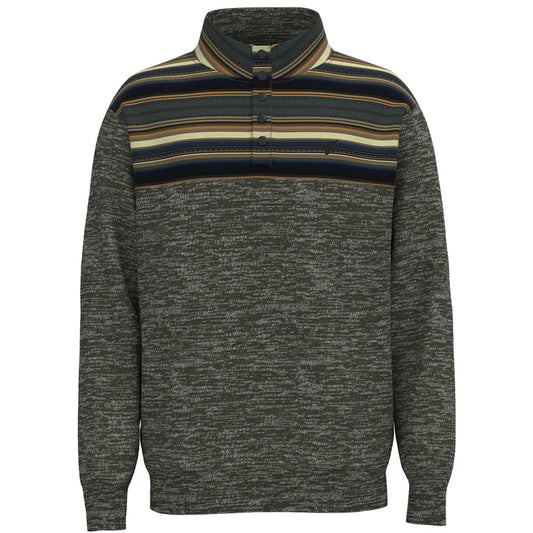 Men's Hooey "Stevie" Pullover Brown w/Serape HH1348BRSP
