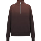 Hooey Women's Ombre Maroon Mesa 1/4 Zip Pullover Ombre Maroon HH2624MA