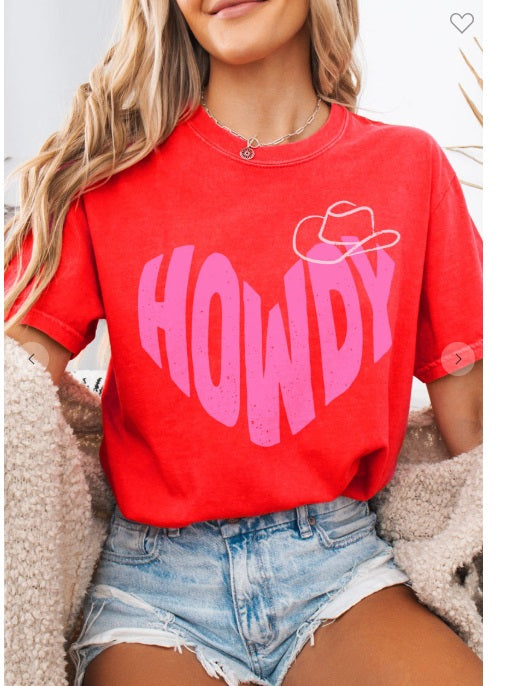 Howdy Hanny Heart Tee