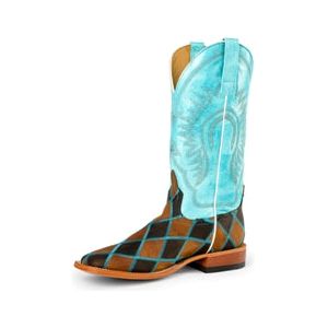 Horsepower Insane in the Membrane with Turquoise Marfalous Top - Crazy House Western Wear