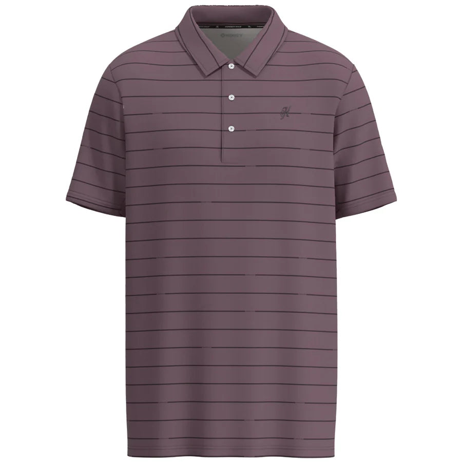 Men's Hooey "The Weekender" Purple with Stripes Polo HP024PL - Crazy House Western Wear