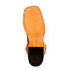 Men's Horsepower Crazy Train Patchwork with 13" Honey Crazyhorse Top HP1053 - Crazy House Western Wear