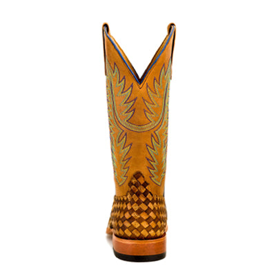 Men's Horsepower Unbeweavable Toast / Antique Bison with 13" Honey Crazyhorse Top HP1758 - Crazy House Western Wear