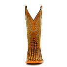 Men's Horsepower Unbeweavable Toast / Antique Bison with 13" Honey Crazyhorse Top HP1758 - Crazy House Western Wear