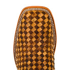 Men's Horsepower Unbeweavable Toast / Antique Bison with 13" Honey Crazyhorse Top HP1758 - Crazy House Western Wear