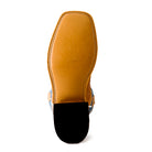 Men's Horsepower Pecan Barking Iron with 13" Sugared Blue Jeans Top HP1836 - Crazy House Western Wear