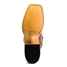 Men's Top Hand Kango Tobacco Full Quill Ostrich with 13" Chocolate Pull Up Top HP8001 - Crazy House Western Wear