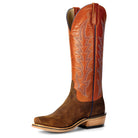 Men's Top Hand Waxy Commander with 16" Bucky Tangerine Top HP9509 - Crazy House Western Wear