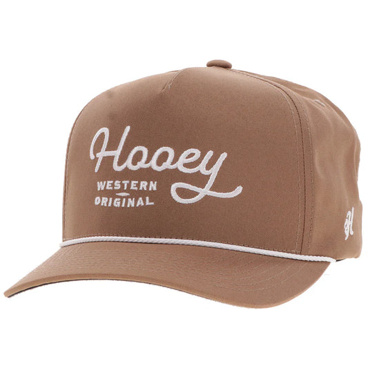Men's Hooey "OG" Hooey Hat Light Brown with White 2560T-LTBR - Crazy House Western Wear