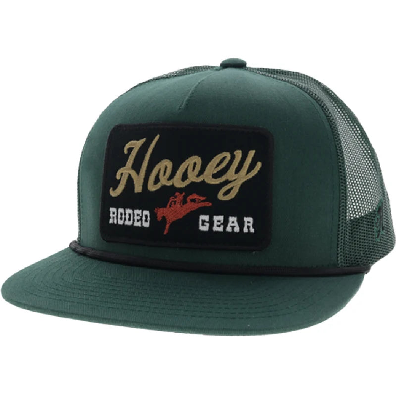 Hooey Men's Green Tap 5-Panel Trucker Snapback Hat 2691T-GR