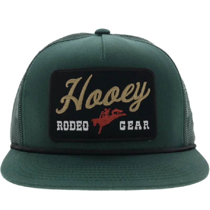 Hooey Men's Green Tap 5-Panel Trucker Snapback Hat 2691T-GR