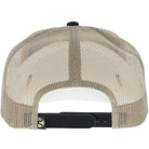 Hooey Men's Black/Tan Buckin Hard 5-Panel Trucker Snapback Hat 2692T-BKTN