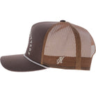Hooey Men's Brown Shed 5-Panel Trucker Snapback 6043T-BRTN