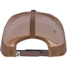 Hooey Men's Brown Shed 5-Panel Trucker Snapback 6043T-BRTN