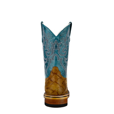 Men's Horsepower Fish Print Steel Toe Boot 12" HPW2500 - Crazy House Western Wear
