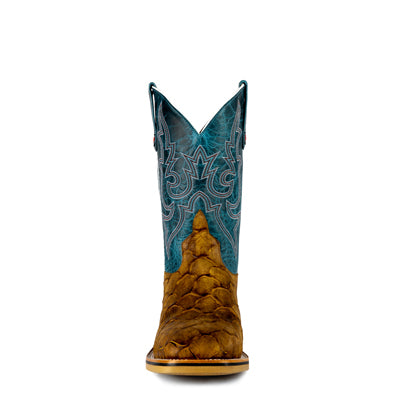 Men's Horsepower Fish Print Steel Toe Boot 12" HPW2500 - Crazy House Western Wear