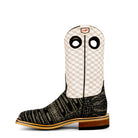 Men's Horsepower Caiman Print Steel Toe Boot 12" HPW2501 - Crazy House Western Wear