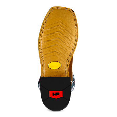 Men's Horsepower Marlboro Crazyhorse with 12" Blue Jean Baby Top HPW2504 - Crazy House Western Wear