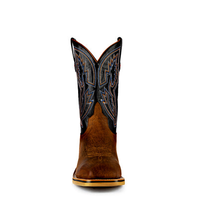 Men's Horsepower Distressed Bison Steel Toe Boot 12" HPW2505 - Crazy House Western Wear