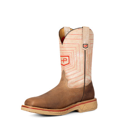 Men's Horsepower Work Earth Distressed Bison Boot HPW2517