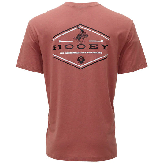 Men's Hooey Mahogany Mountains T-Shirt HT1655DKPK