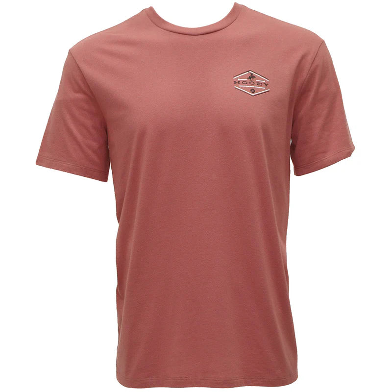 Men's Hooey Mahogany Mountains T-Shirt HT1655DKPK