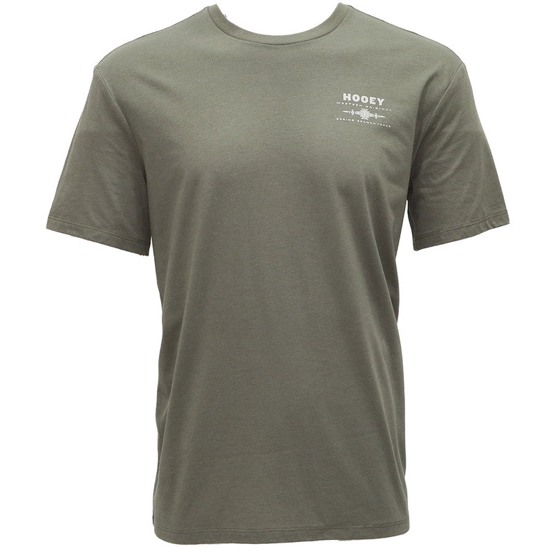 Men's Hooey Olive Peyote T-Shirt HT1751OL - Crazy House Western Wear