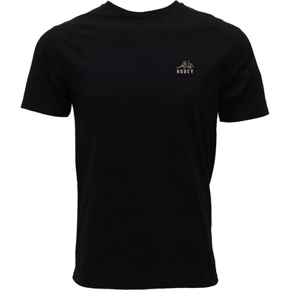 Men's Hooey "Desert Dillo" Black T-shirt HT1889BK - Crazy House Western Wear