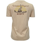 Boy's "Ralls" Tan with Brown and Oange Rabbit Logo T-shirt HT1905TN-Y - Crazy House Western Wear