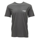 Men's Hooey "Briggs" T-shirt Gray with White & Brown Logo HT1910GY