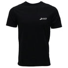 Men's Hooey Gambler T-shirt Black with Gray and White Card Logo HT1912BK