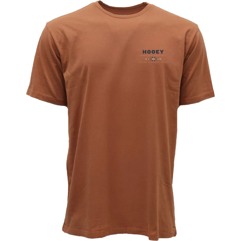 Hooey Men's Rust Peyote T-shirt HT2601RU