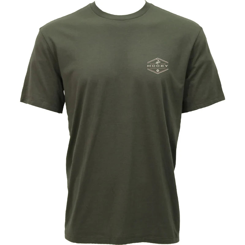 Hooey Men's Green "Hooey Rocks" T-shirt HT2604GR