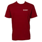 Men's Hooey "Zenith" Red with Multi-Color Stripes Hooey T-shirt HT2605RD