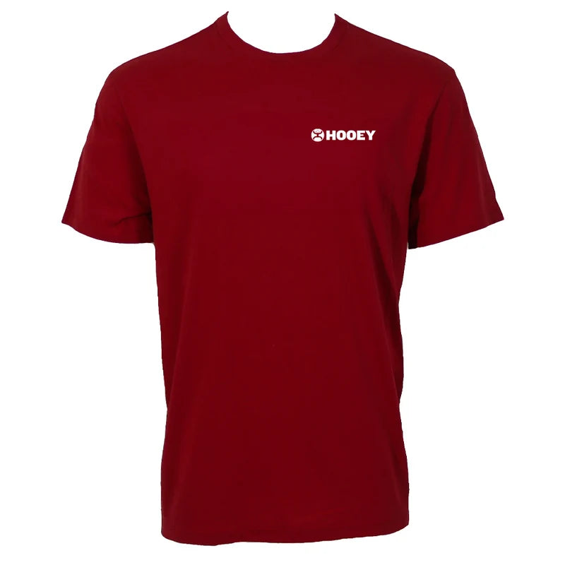 Hooey Boy's Red with Stripes "Zenith" T-shirt HT2605RD-Y