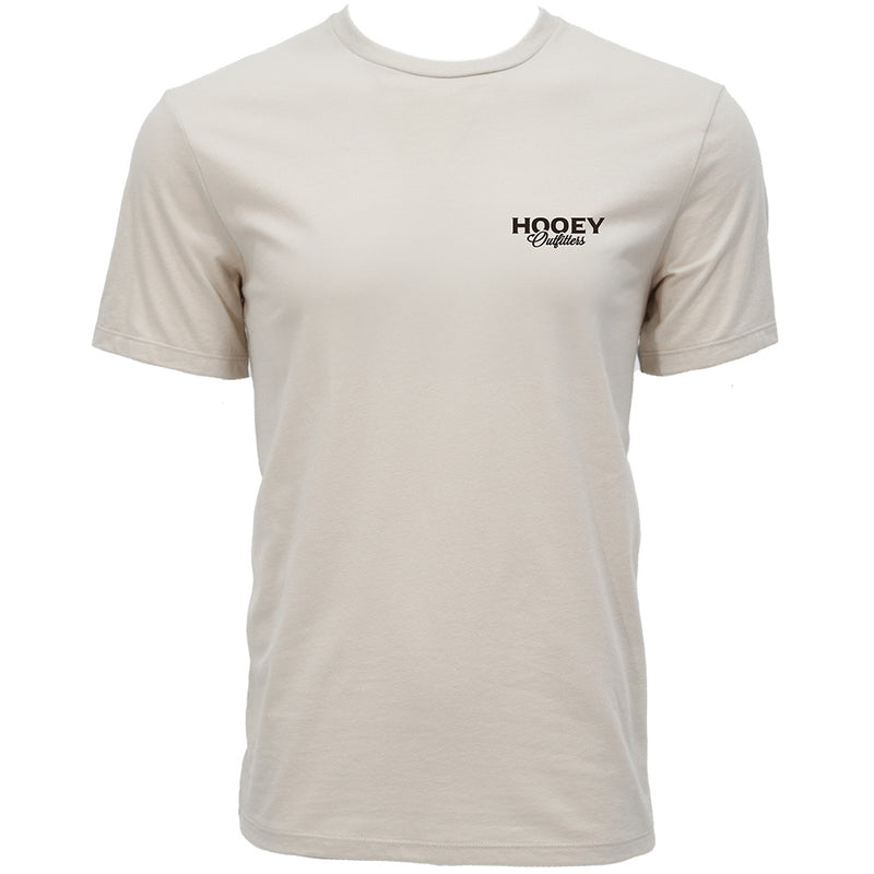 Men's Hooey "Remi" Cream Hooey Outfitters T-shirt HT2614CR