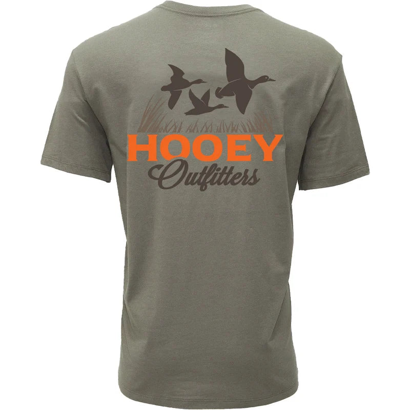 Hooey Men's Olive Decoy Outfitters T-shirt HT2616OL
