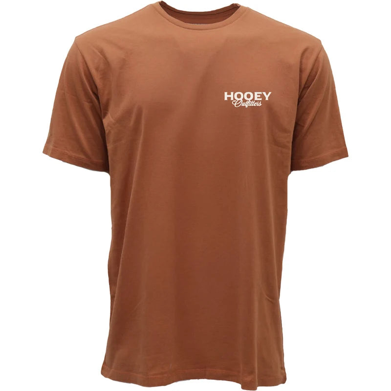 Hooey Men's Rust Toller Outfitters T-shirt HT2656RU