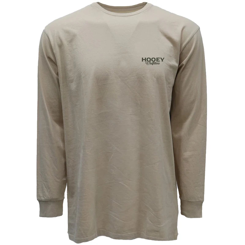 Hooey's Boy's Tan Toller Long Sleeve T-shirt HT2656TN-Y