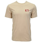 Boy's Hooey "Wild Ride" Tan with Red Hooey Logo T-shirt HT2672TN-Y