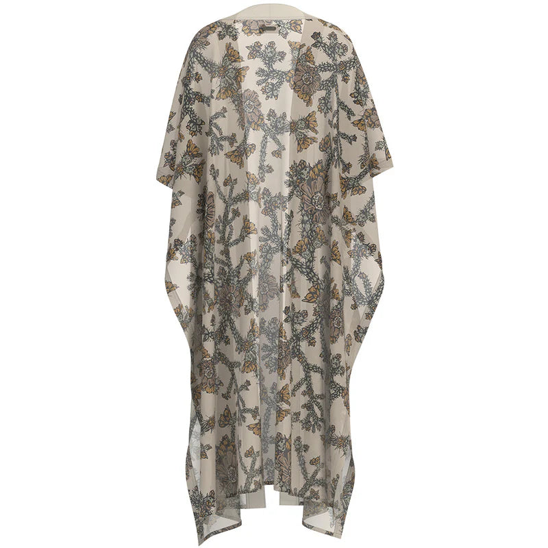 Women's Hooey Kimono Cactus Floral Print HV2601CRFL