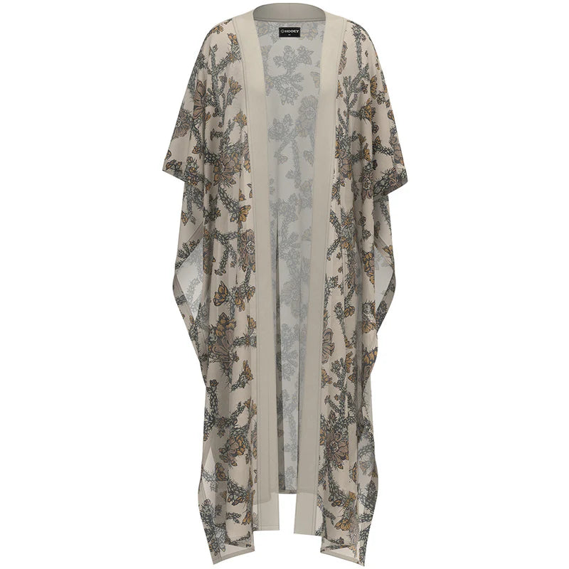 Women's Hooey Kimono Cactus Floral Print HV2601CRFL