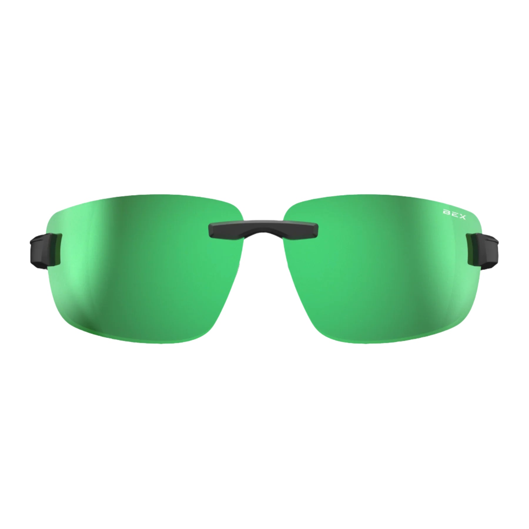 Men's Bex "Harris" Black Sienna And Green Sunglasses S126BSG - Crazy House Western Wear