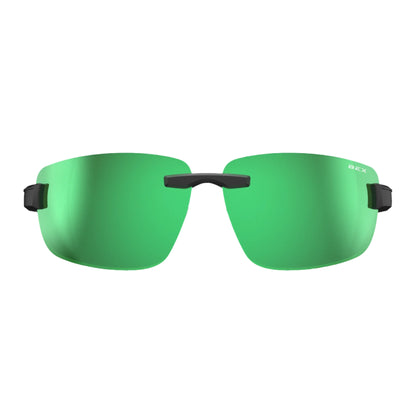 Men's Bex "Harris" Black Sienna And Green Sunglasses S126BSG - Crazy House Western Wear