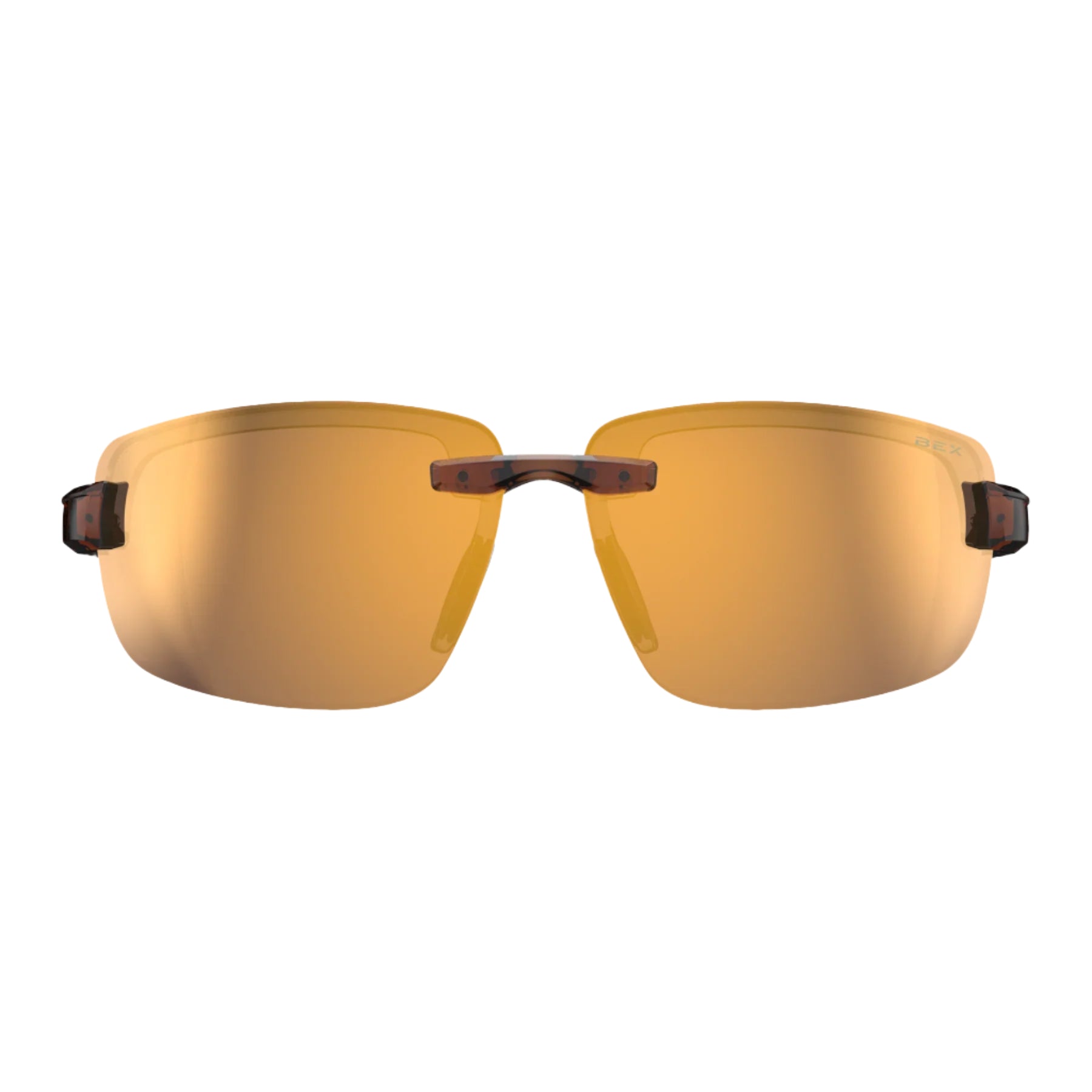 Men's Bex "Harris" Brown and Gold Sunglasses S126CBRBRGL - Crazy House Western Wear