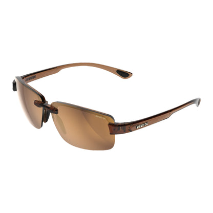 Men's Bex "Harris" Brown and Gold Sunglasses S126CBRBRGL - Crazy House Western Wear