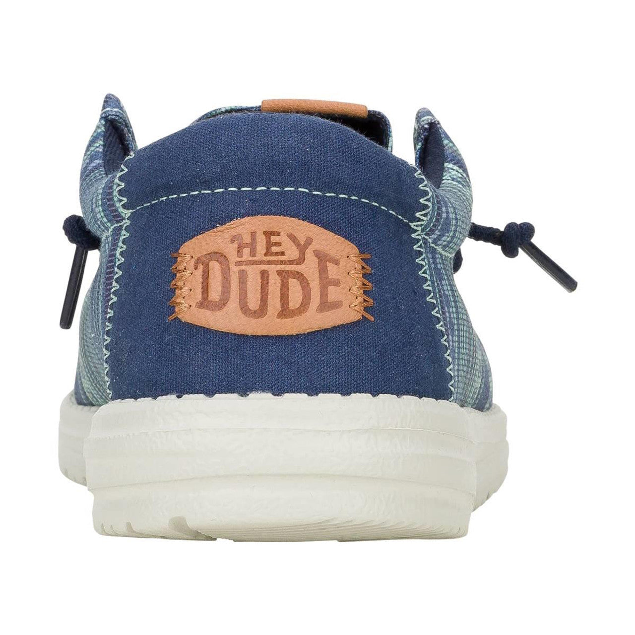 Men's Hey Dude Wally Surf Shawl Navy Blazer & Multi Shoes 43092-4UX