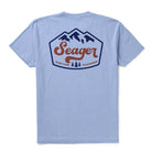 Seager Men's Faded Denim High Country Tee MTH26HIGHCBLU