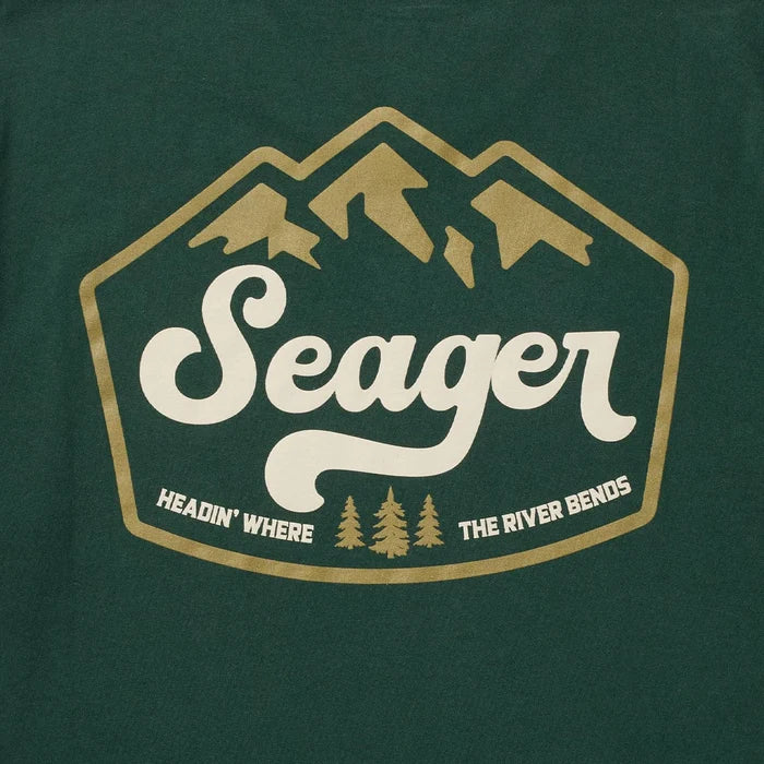 Seager Men's Forest Green High Country Tee MTH26HIGHCGRN