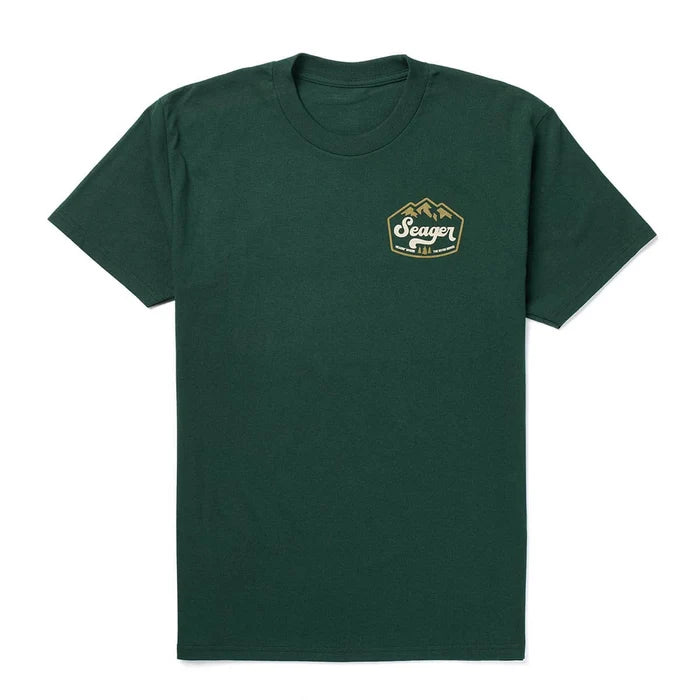 Seager Men's Forest Green High Country Tee MTH26HIGHCGRN